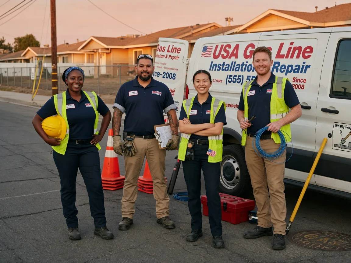 Gas Line Installation company in Gilbert, IA